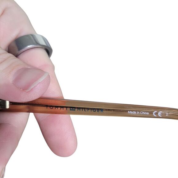 TOMMY HILFIGER Mantis Clear Brown Women's Sunglasses Outdoor Summer Beach Boho - Picture 6 of 7